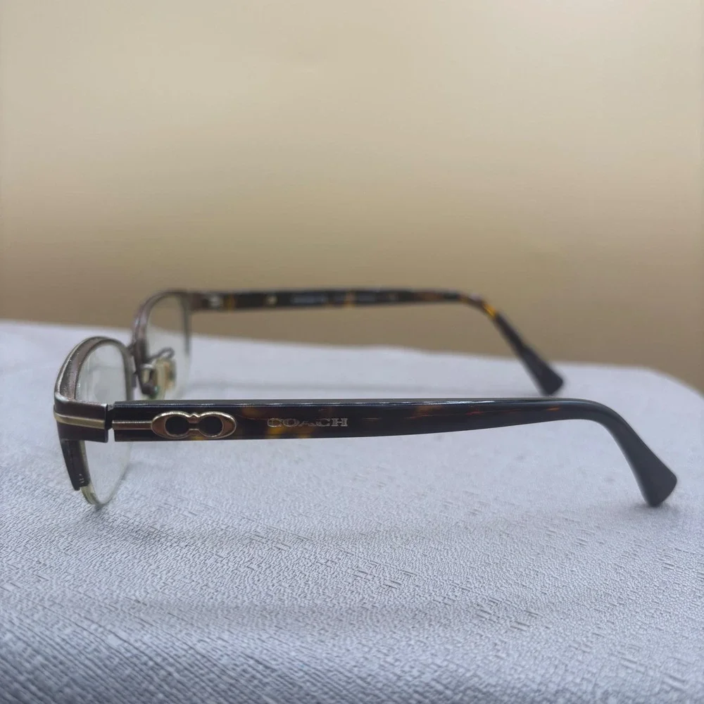 Coach HC 5058 Jackie Eyeglasses Women 49-17-135 Tortoise Librarian-core w / Cade